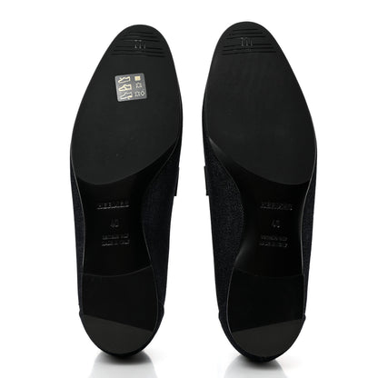 Hermes Denim Womens Royal Loafers 40 Bleu Brut Marine 5 of 8