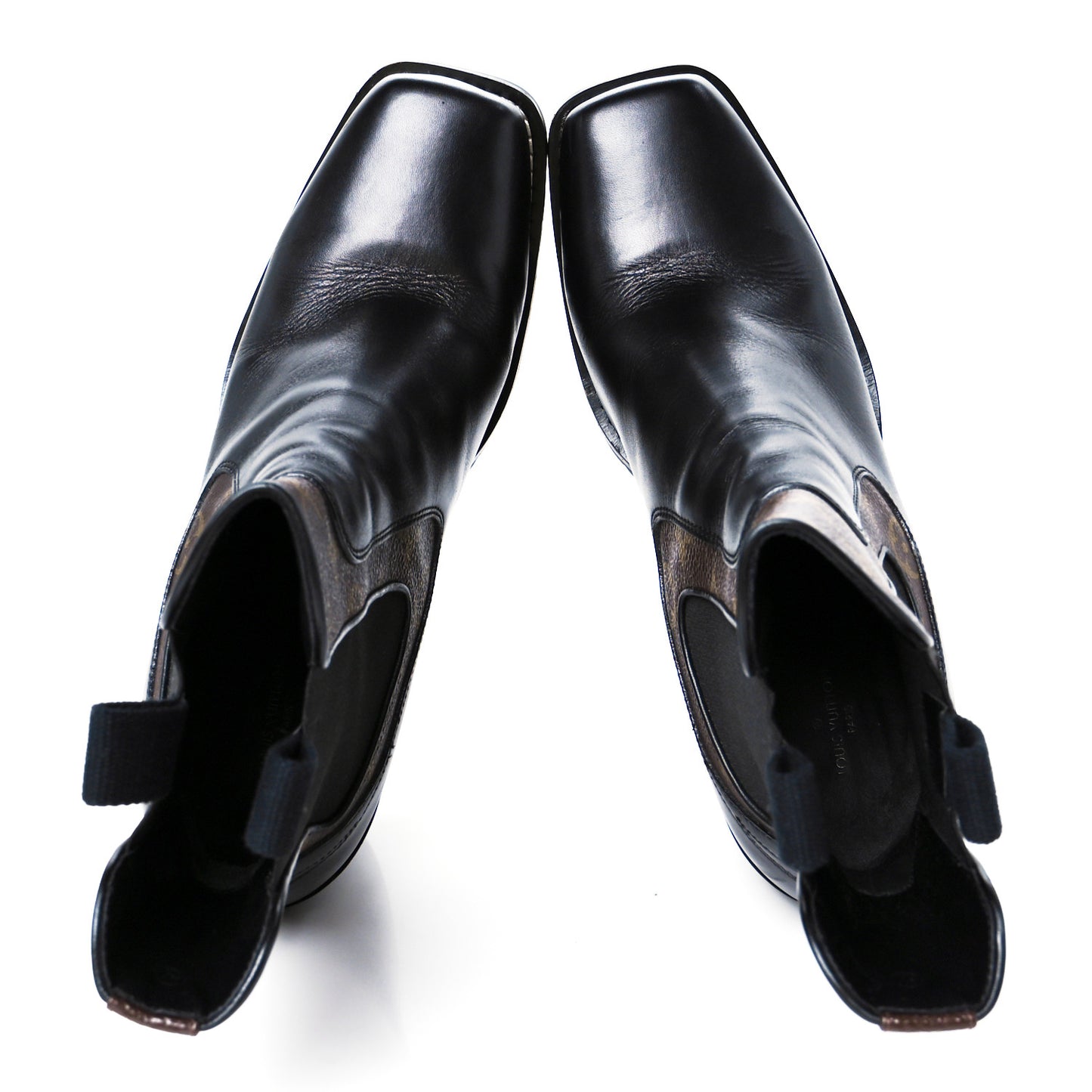 Patent Monogram Limitless Ankle Boots 41 Black