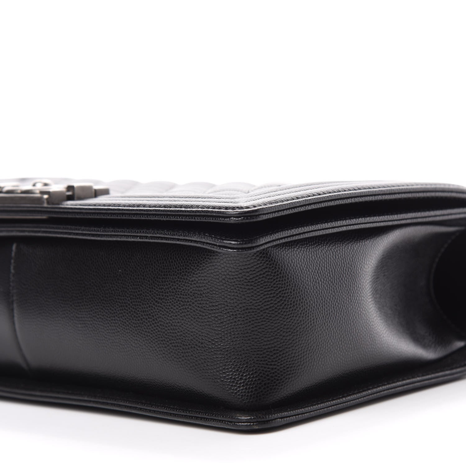 Chanel Caviar Quilted New Medium Boy Flap Black 7 of 10