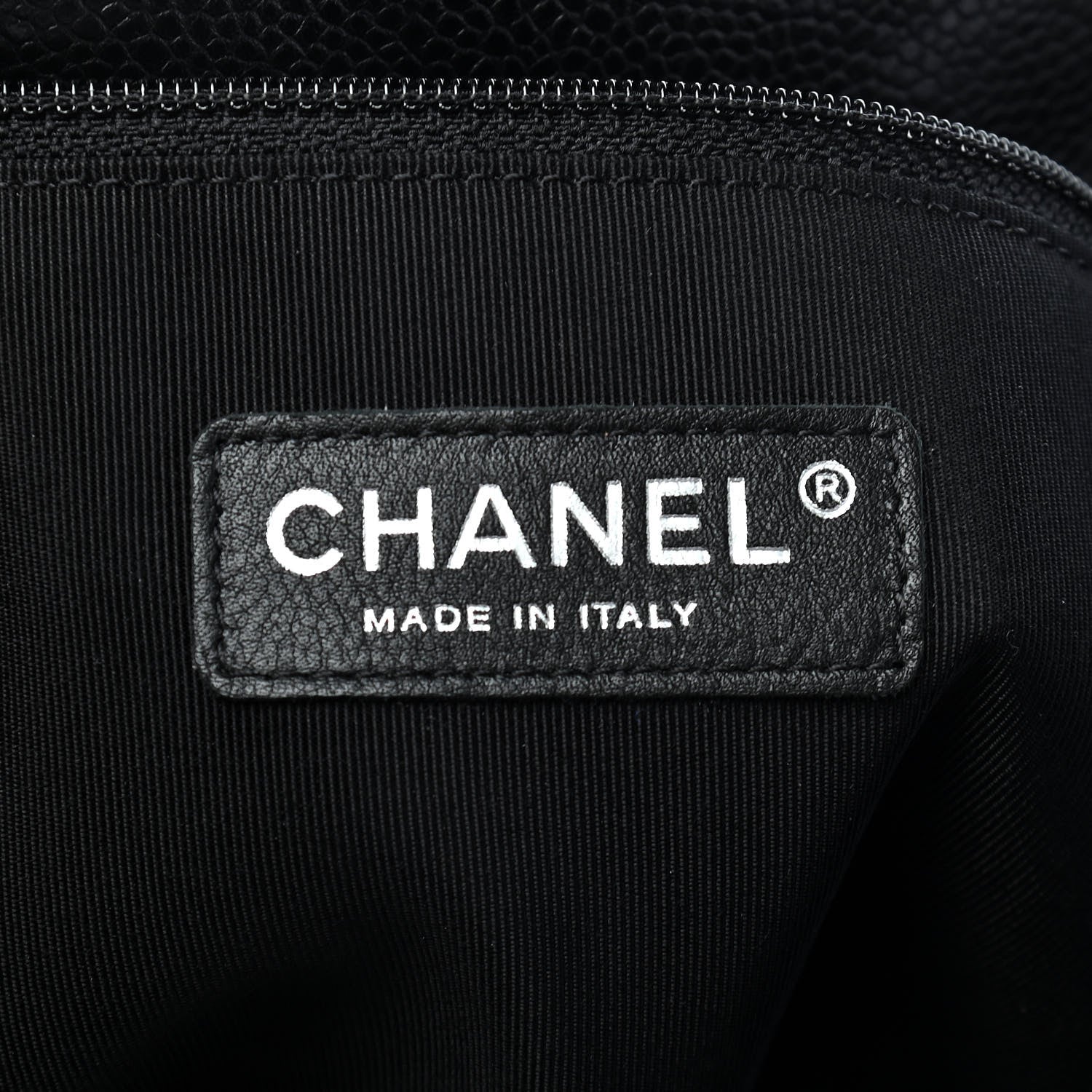 Chanel Caviar Quilted Flap Tote Black 6 of 9