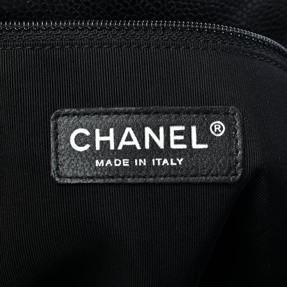 Chanel Caviar Quilted Flap Tote Black 6 of 9