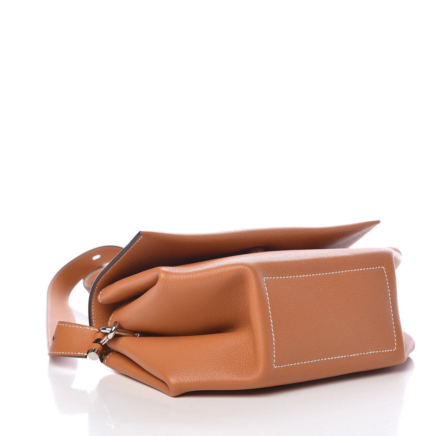 Hermes Taurillon Novillo Opli 28 Toffee Lime 4 of 11