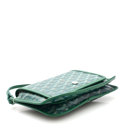 Goyard Goyardine Plumet Wallet Clutch Green 4 of 11