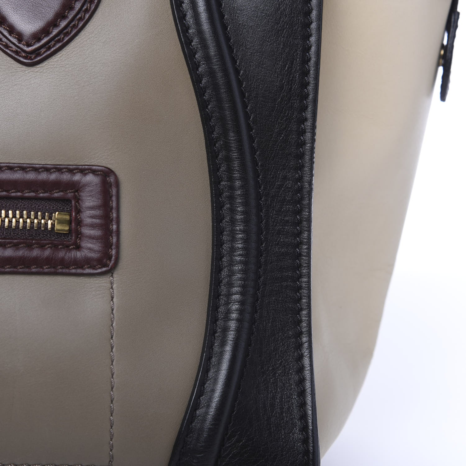 Celine Smooth Calfskin Mini Tri-Color Luggage Grey 11 of 17