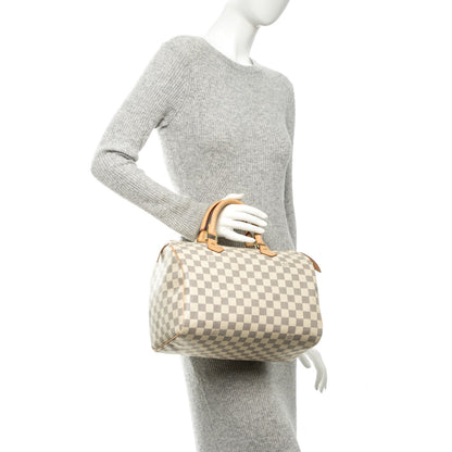Louis Vuitton Damier Azur Speedy 30 2 of 8