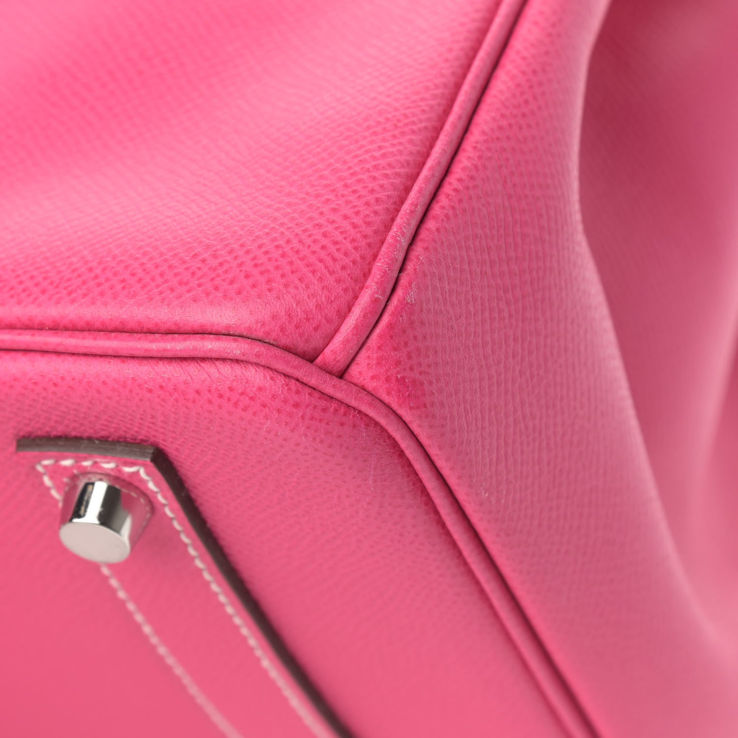 Hermes Epsom Candy Birkin 35 Rose Tyrien Rubis 11 of 13