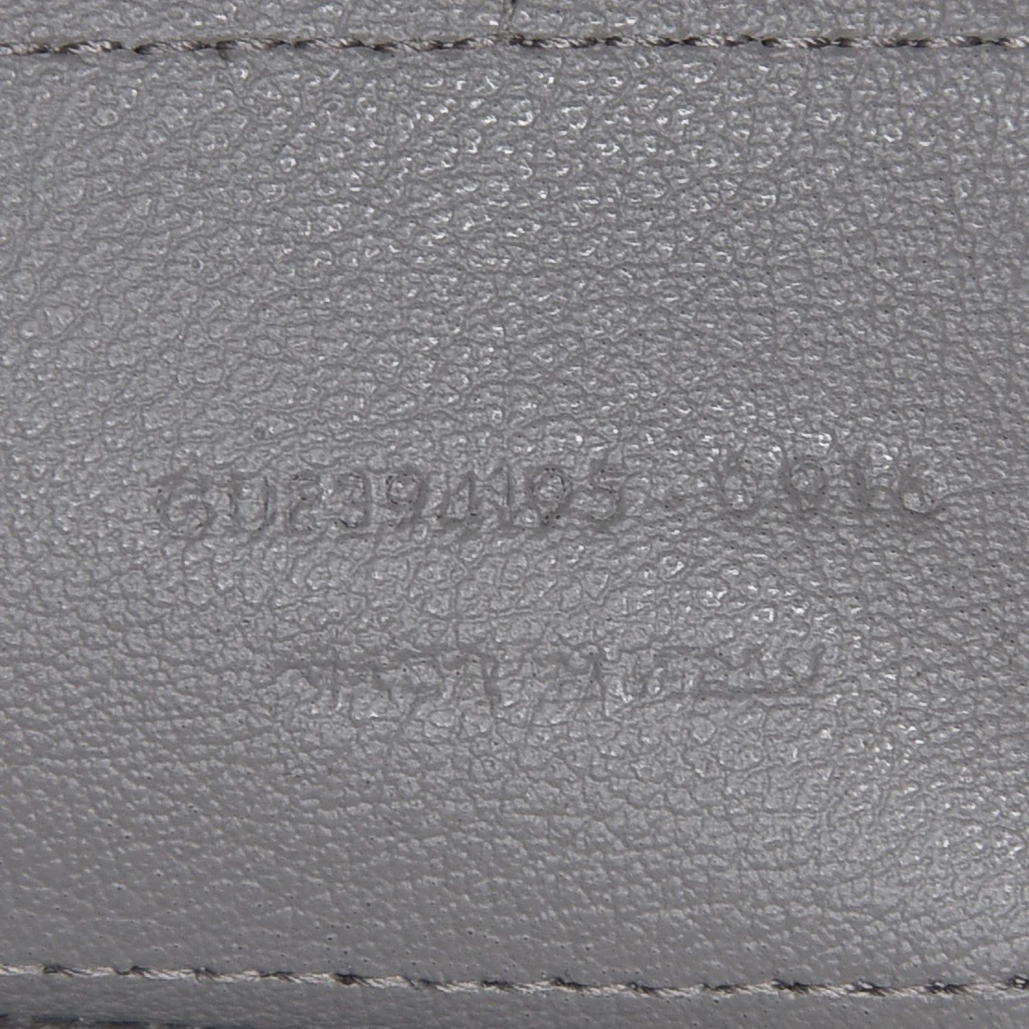 Saint Laurent Calfskin Large Shopping Tote Light Gray 8 of 8
