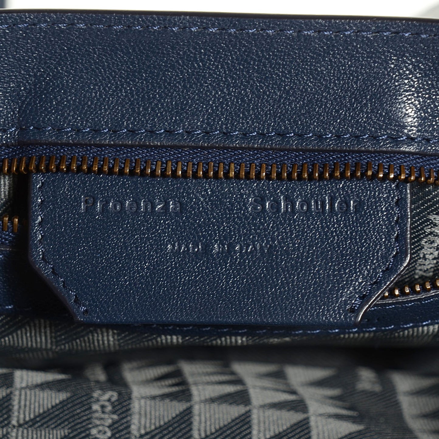 Lambskin Tiny PS1 Satchel Midnight