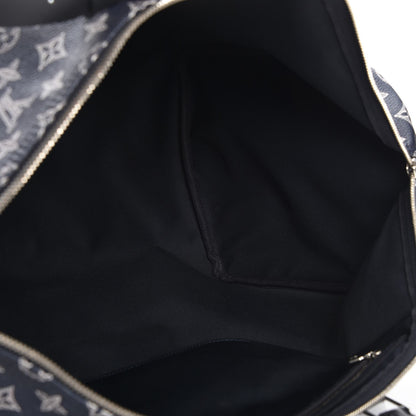 Louis Vuitton Savane Monogram Lion Chapman Keepall Bandouliere 55 Encre 7 of 10