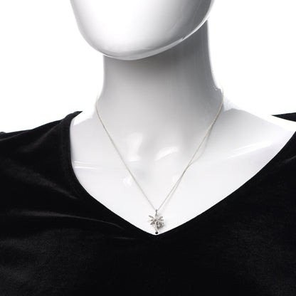 Tiffany Sterling Silver Palm Tree Pendant Necklace 2 of 6