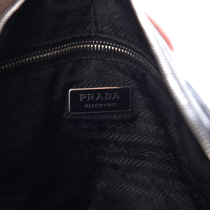 Prada Soft Calfskin Satchel Black 7 of 14