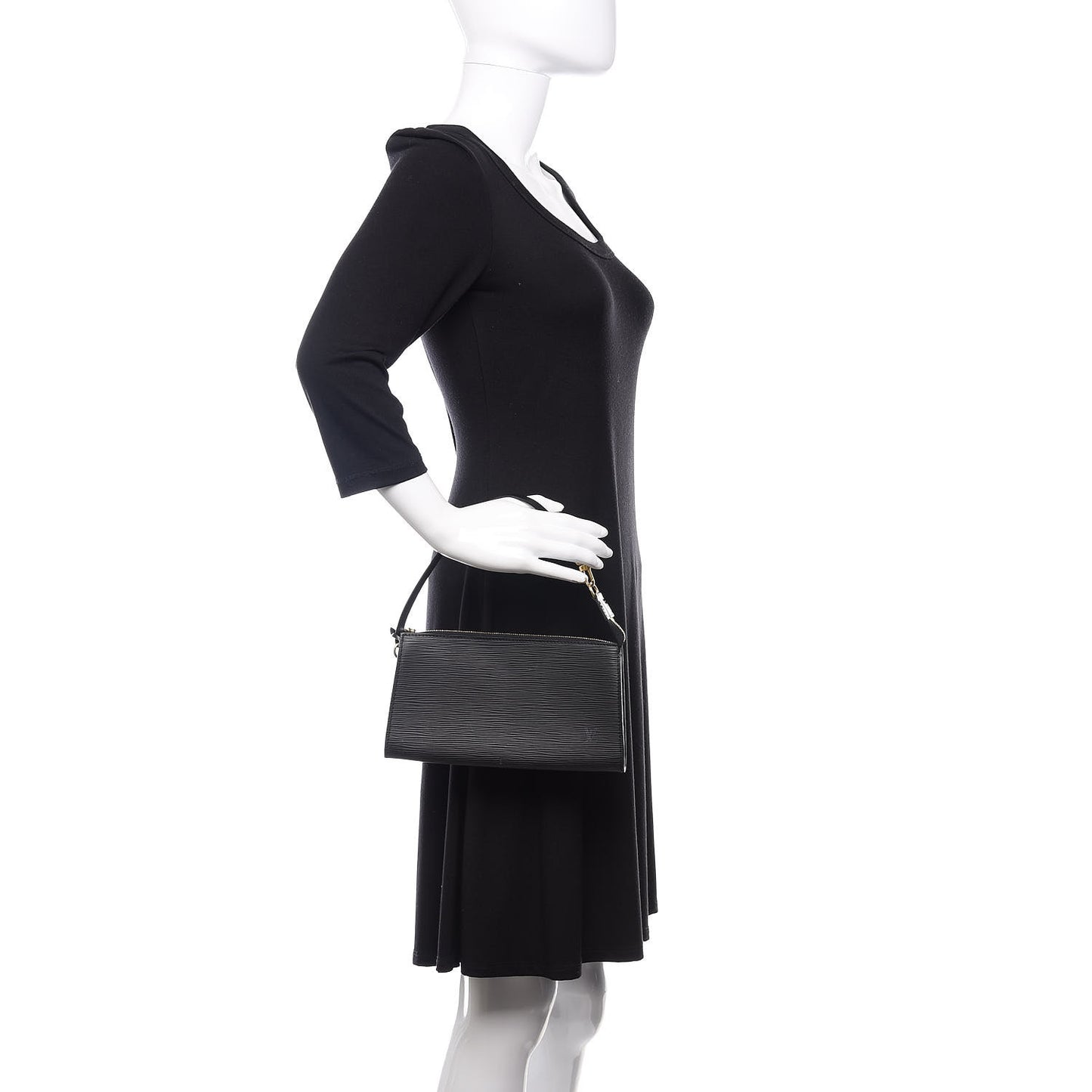 Epi Pochette Accessories 24 Black
