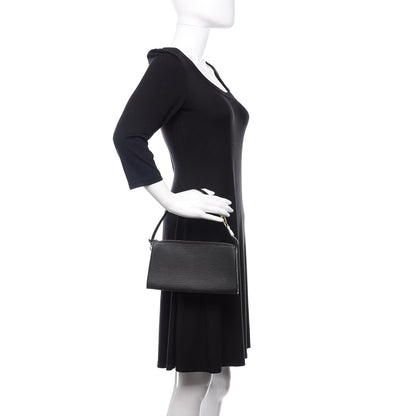 Louis Vuitton Epi Pochette Accessories 24 Black 2 of 11