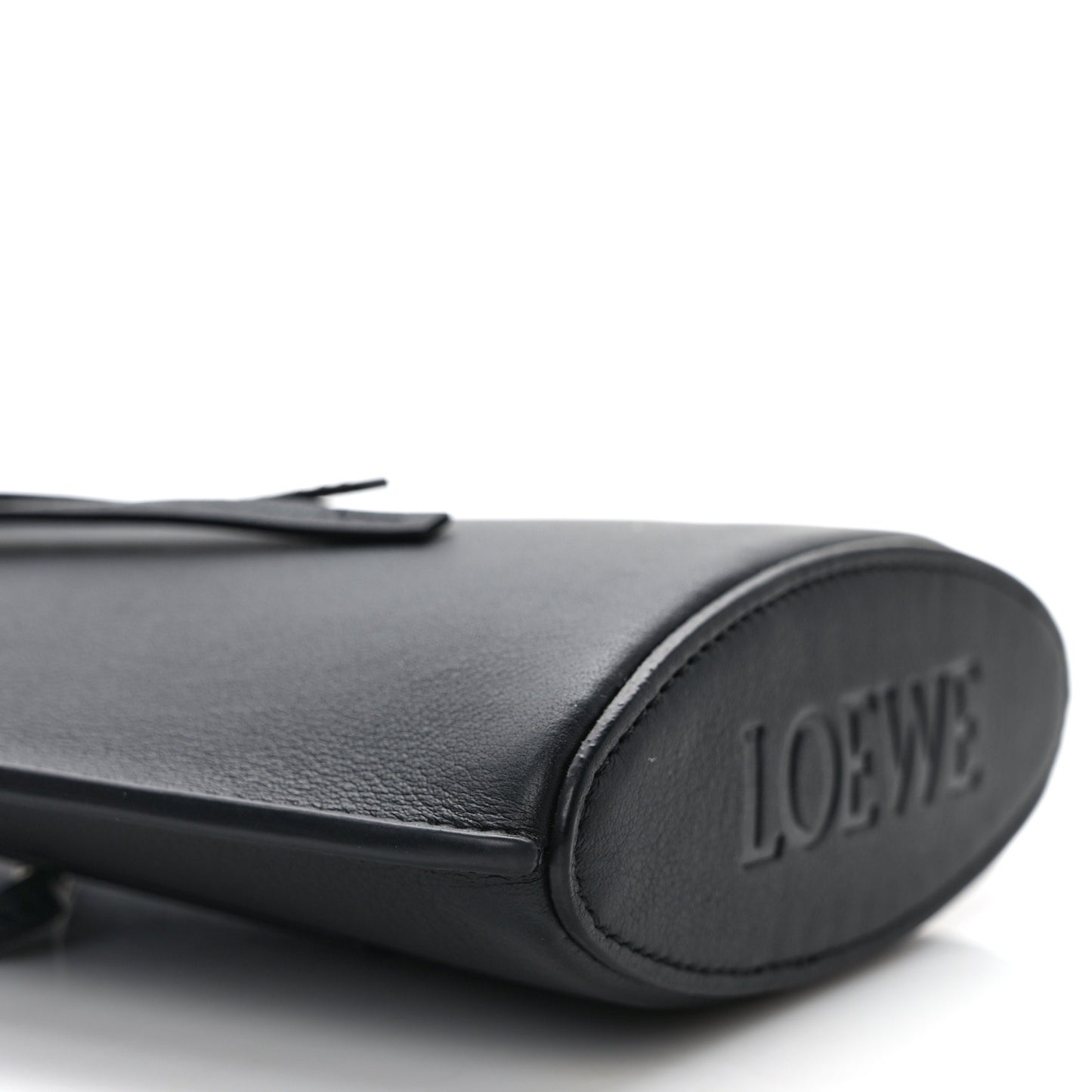 Smooth Calfskin Dice Pocket Black
