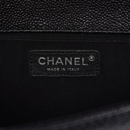 Chanel Caviar Quilted Medium Boy Flap Black 6 of 7