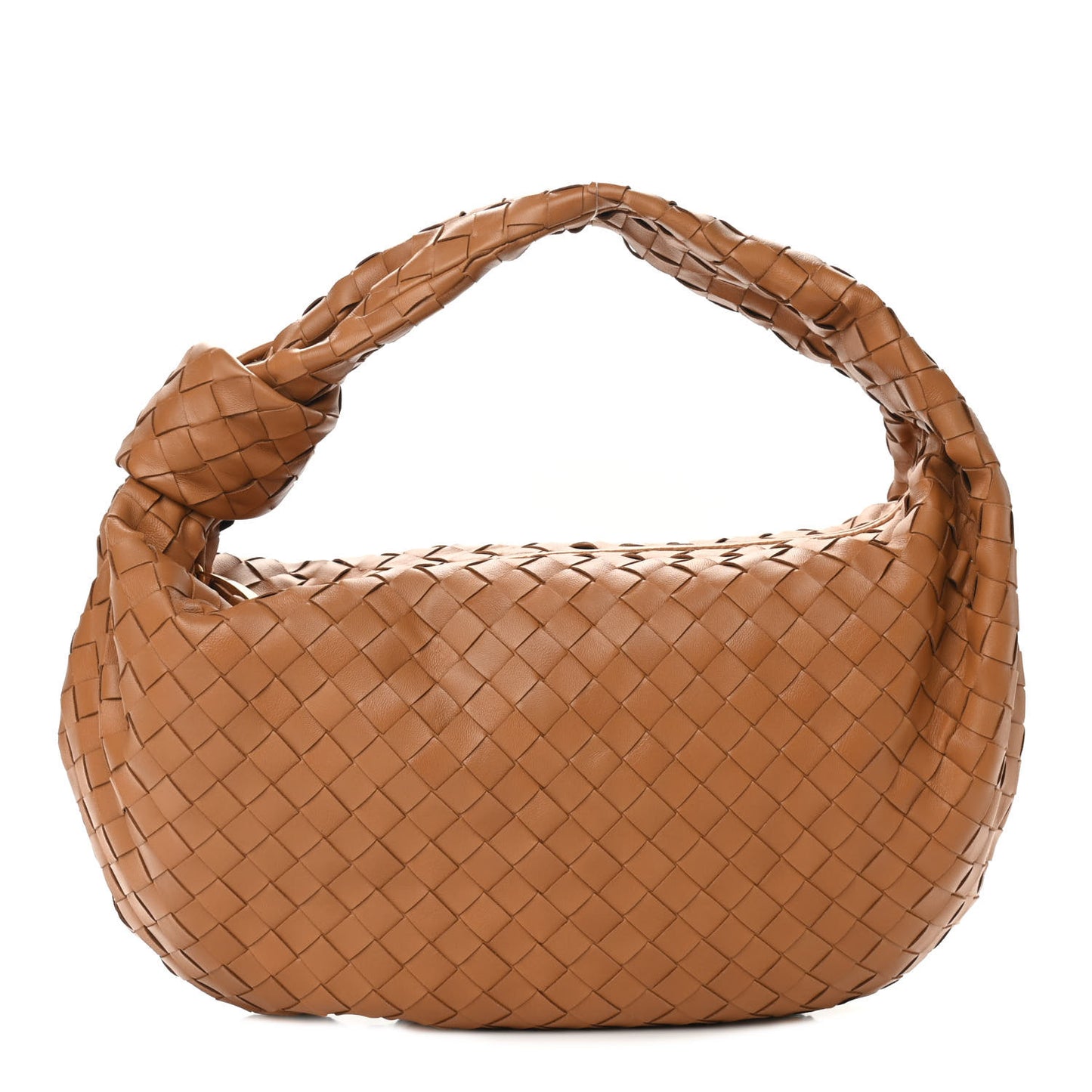 Nappa Intrecciato Small Jodie Caramel