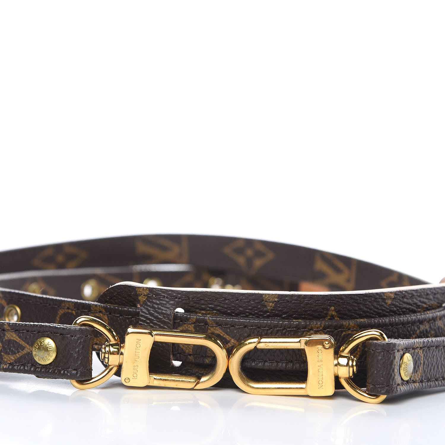 Louis Vuitton Monogram 16mm Adjustable Shoulder Strap 3 of 4