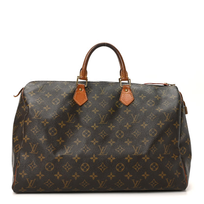 Louis Vuitton Monogram Speedy 40 1 of 12