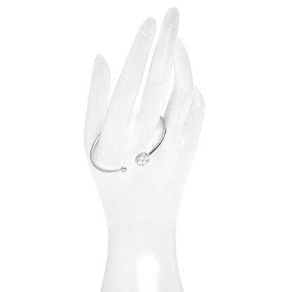 Louis Vuitton 18K White Gold Diamond Idylle Blossom Twist Bracelet 2 of 4