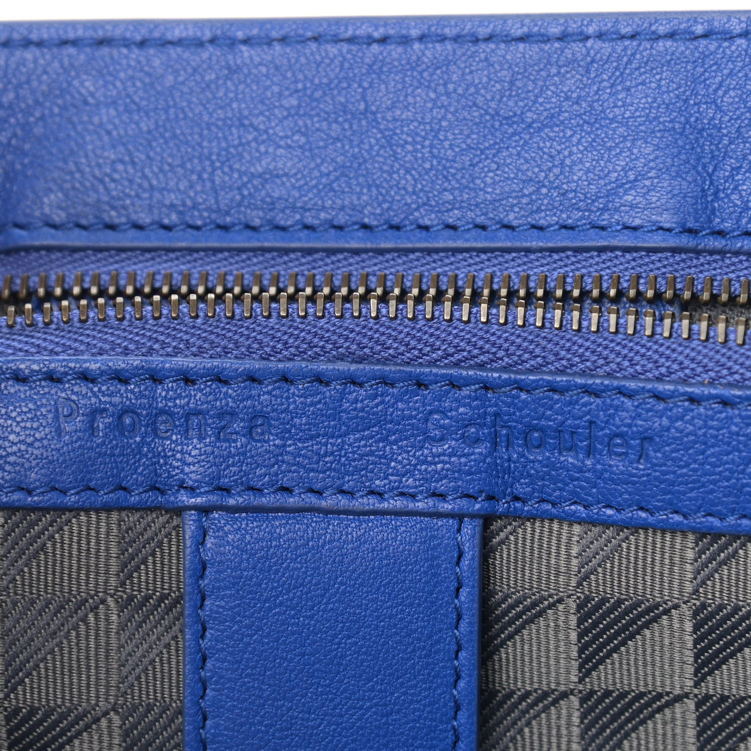 Proenza Schouler Lambskin Medium PS1 Satchel Royal Blue 5 of 11