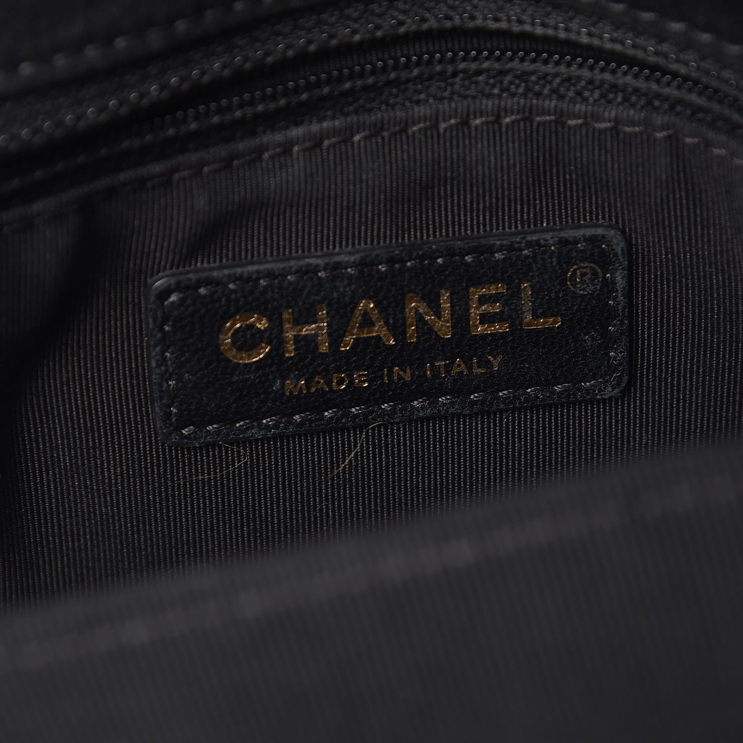 Chanel Grosgrain Satin Quilted Small Vintage Mademoiselle Flap Black 6 of 15