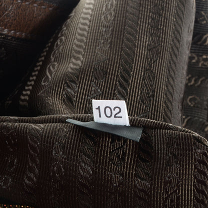 Prada Cervo Deerskin Shopping Satchel Bruciato 7 of 9