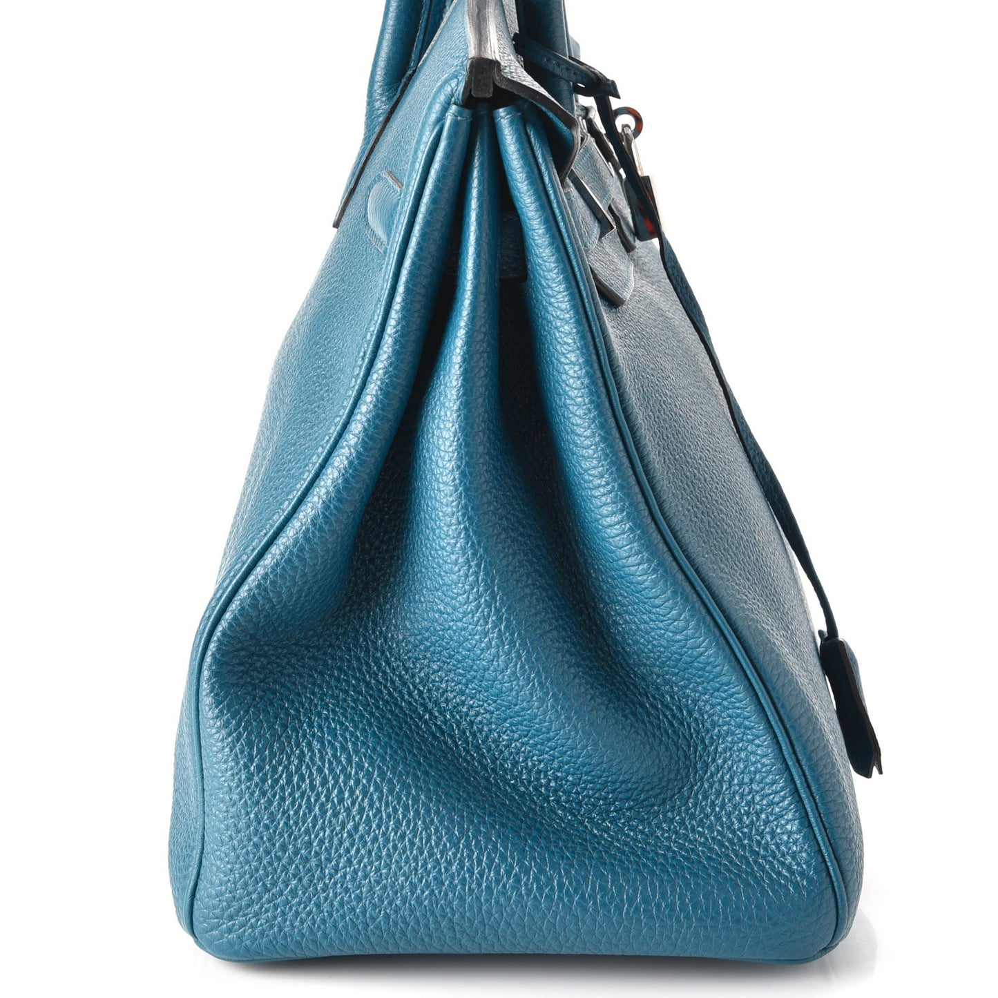 Togo Birkin 35 Bleu De Galice