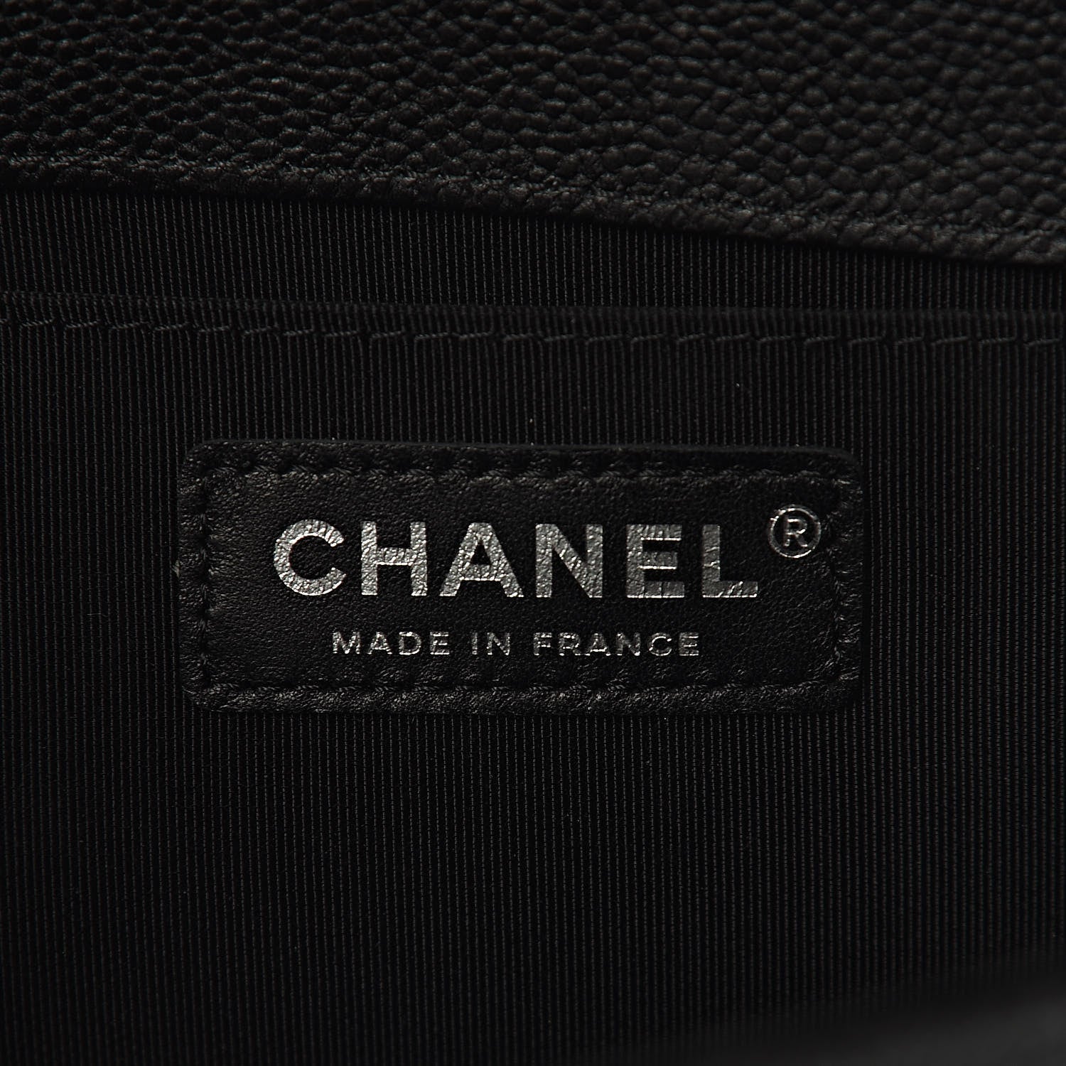 Chanel Caviar Quilted Medium Boy Flap Black 6 of 11