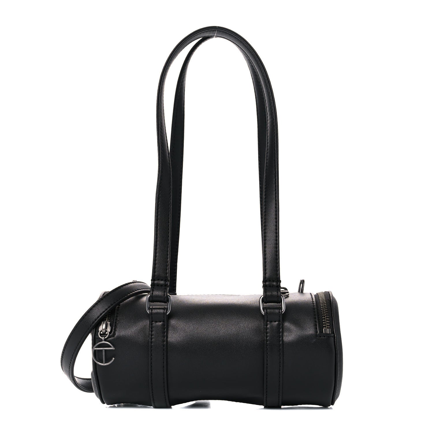 Telfar Vegan Leather Small Duffle Black 1 of 10
