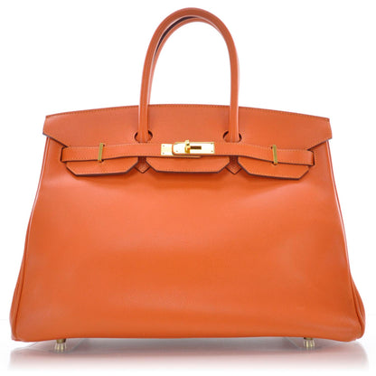 Hermes Epsom Birkin 35 Orange 1 of 10