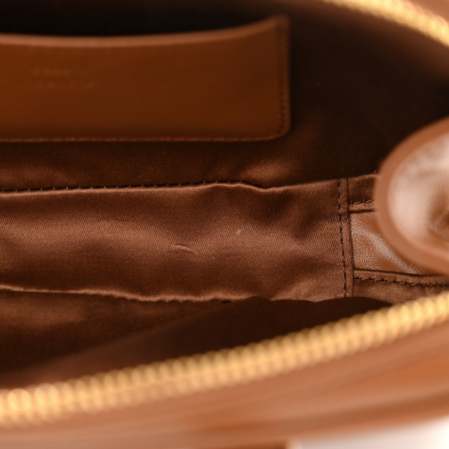 Miu Miu Calfskin Mini Arcadie Top Handle Bag Cognac 11 of 11