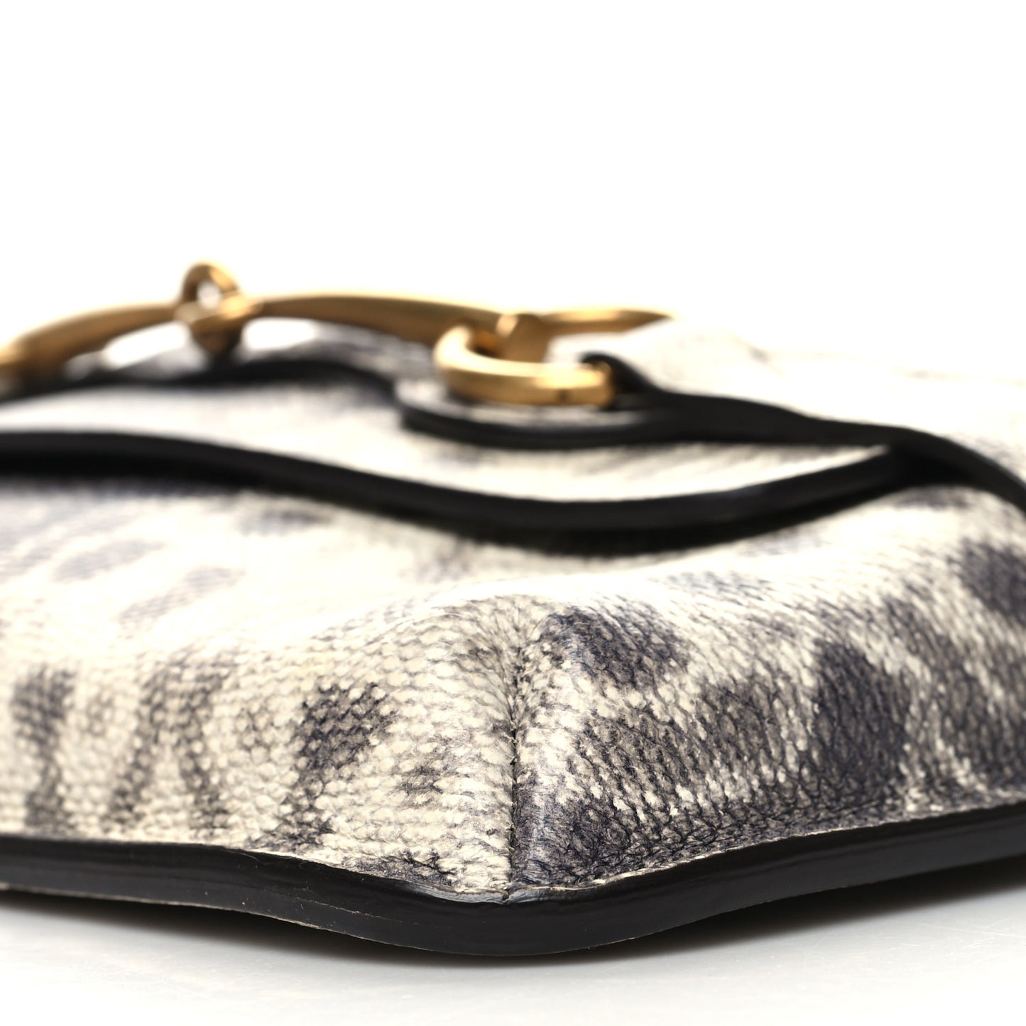 Snakeskin Bright Bit Animalier Medium Shoulder Bag Multicolor