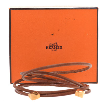 Hermes Natural Bridle Wrap Cord Bracelet 5 of 5