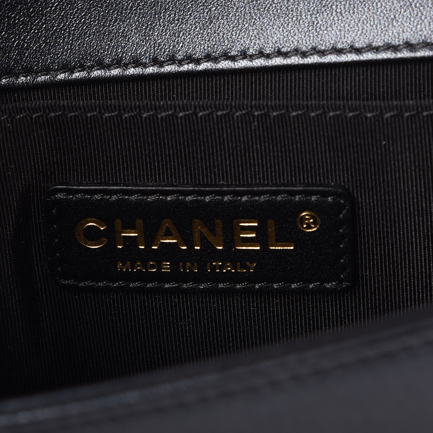 Chanel Lambskin Quilted Small Boy Flap Navy 6 of 8