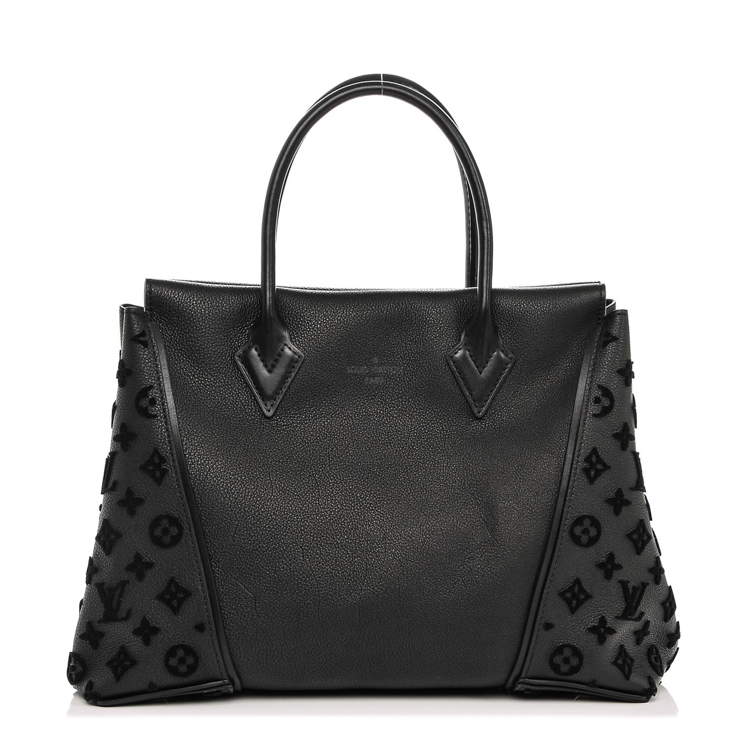 Cuir Orfèvre Tote W PM Black