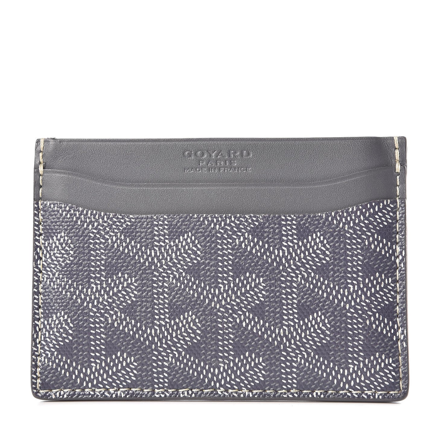 Goyardine Saint Sulpice Card Holder Grey