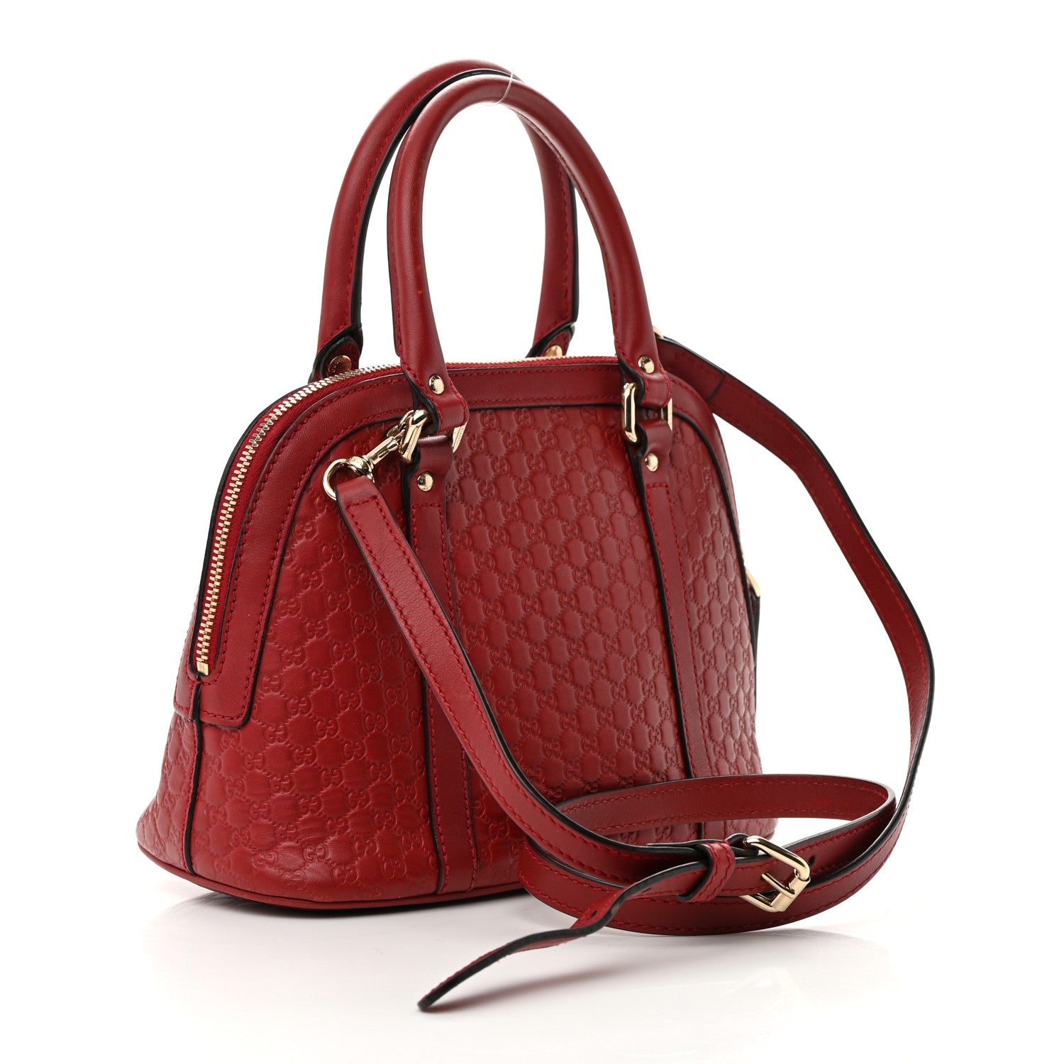 Gucci Soft Microguccissima Mini Dome Bag Rosso 3 of 21