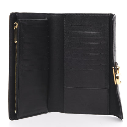 Louis Vuitton Mahina Amelia Wallet Black 5 of 9