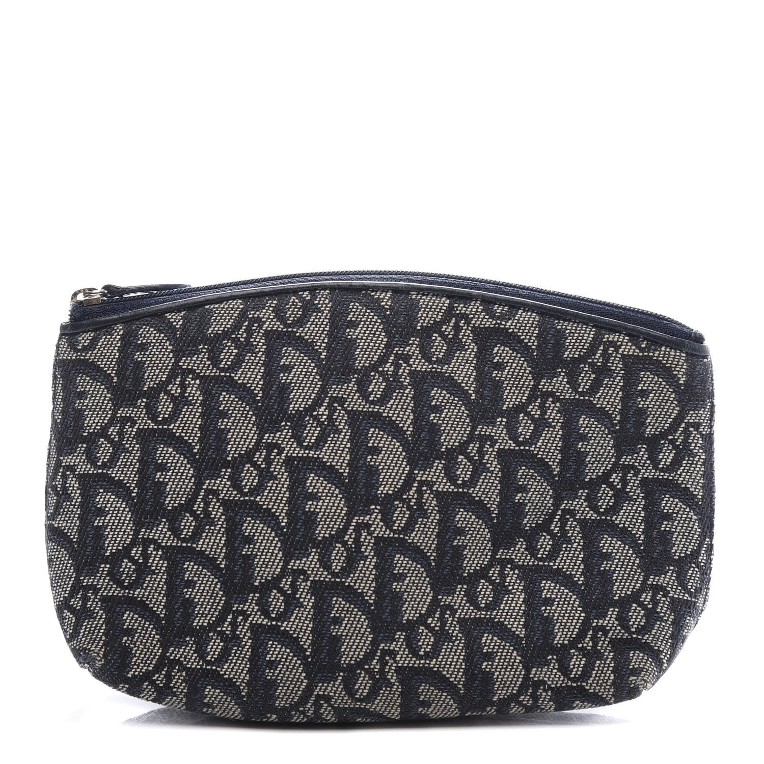 Christian Dior Monogram Cosmetic Case Blue 1 of 8