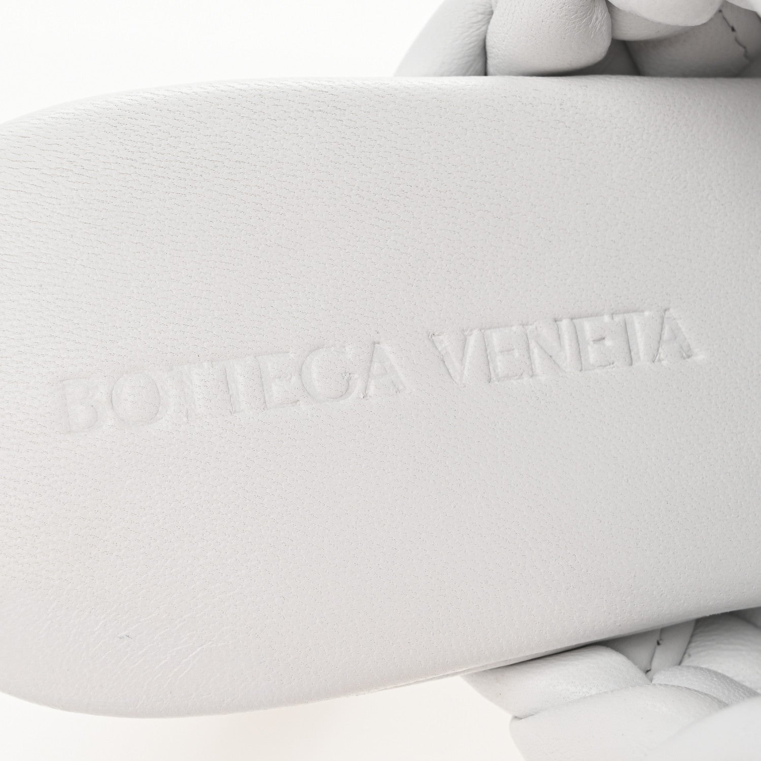 Bottega Veneta Nappa Padded Intreccio The Curve Sandals 39.5 Optic White 8 of 9
