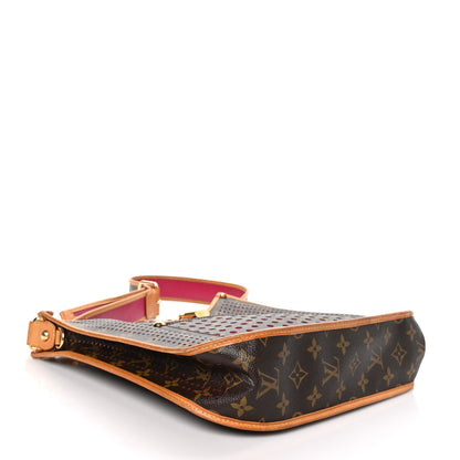 Louis Vuitton Monogram Perforated Musette Fuchsia 4 of 12