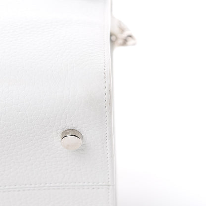 Christian Dior Bullcalf Medium Diorever Flap White 13 of 14