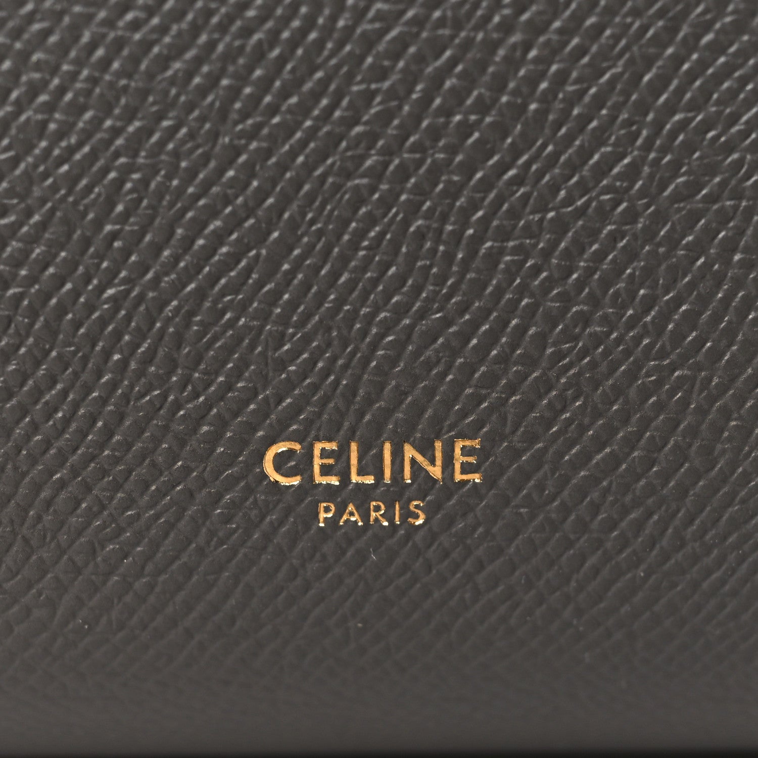 Celine Grained Calfskin Micro Belt Bag Grey 6 of 12