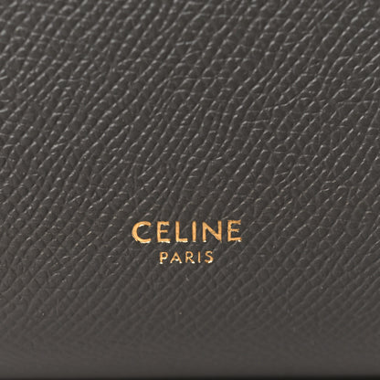 Celine Grained Calfskin Micro Belt Bag Grey 6 of 12