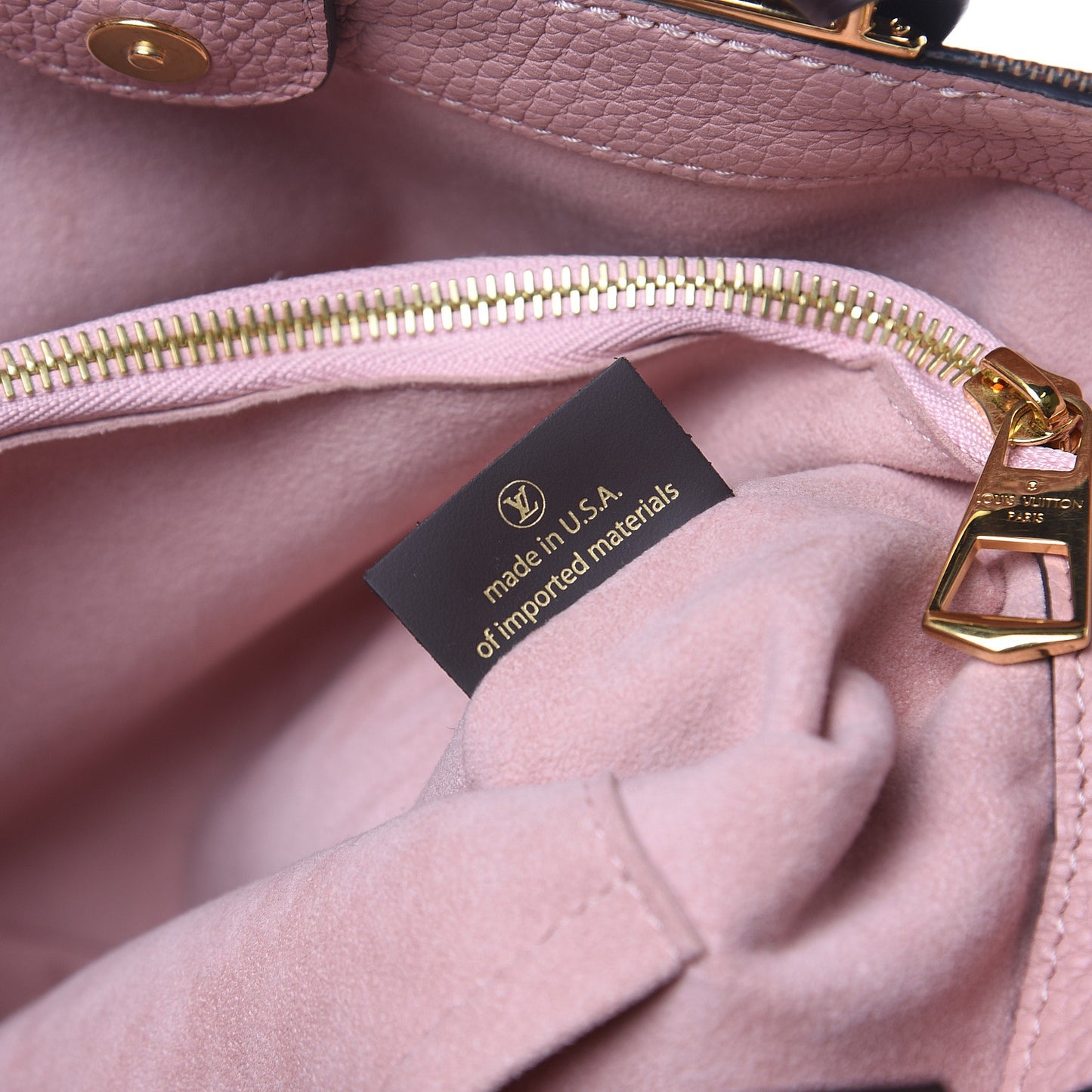 Damier Ebene Cuir Taurillon Brittany Magnolia