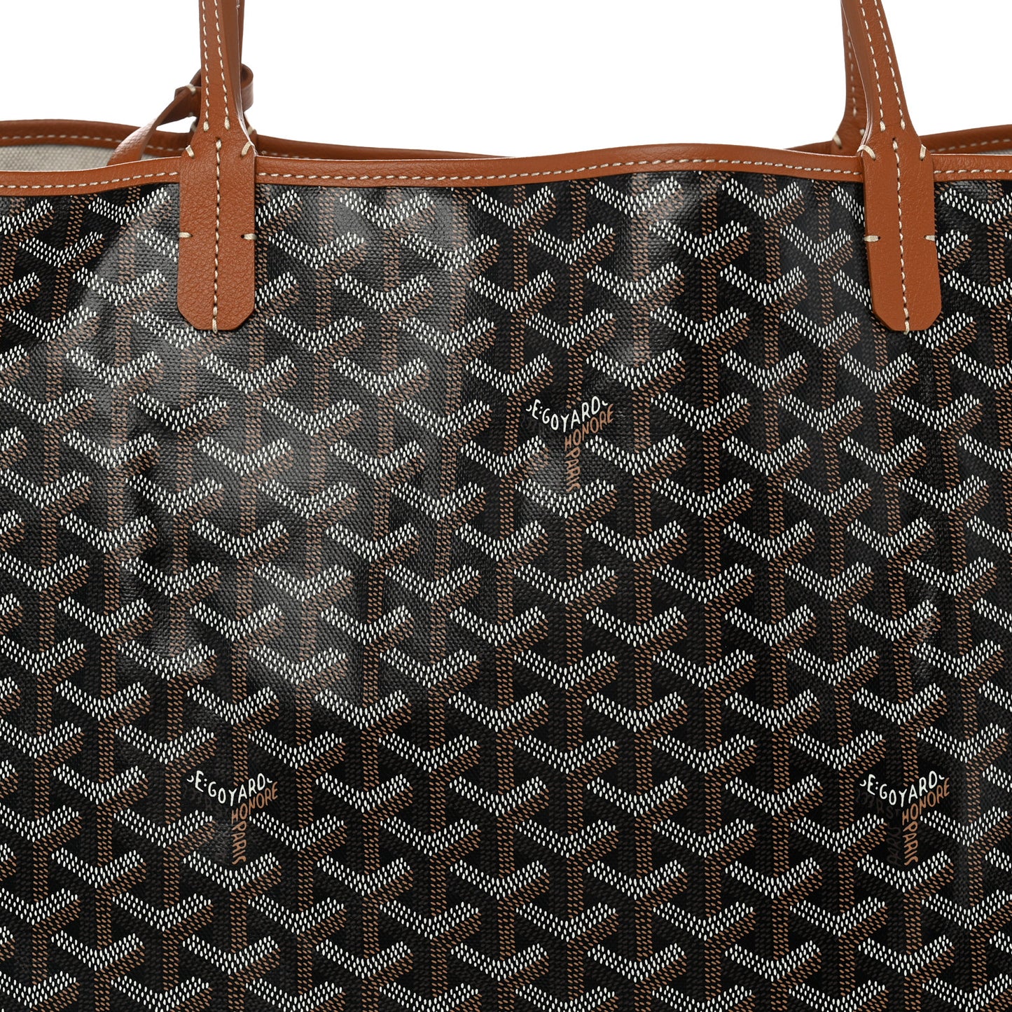 Goyardine Saint Louis GM Black Gold