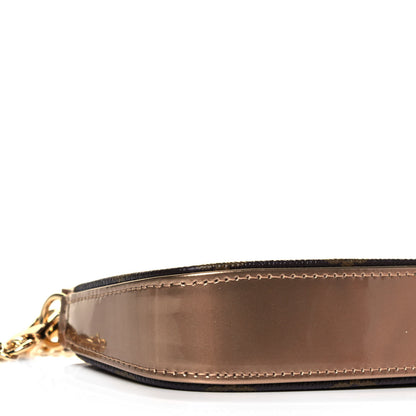 Louis Vuitton Metallic Vernis Mini Pochette Accessories Rose Gold 7 of 9