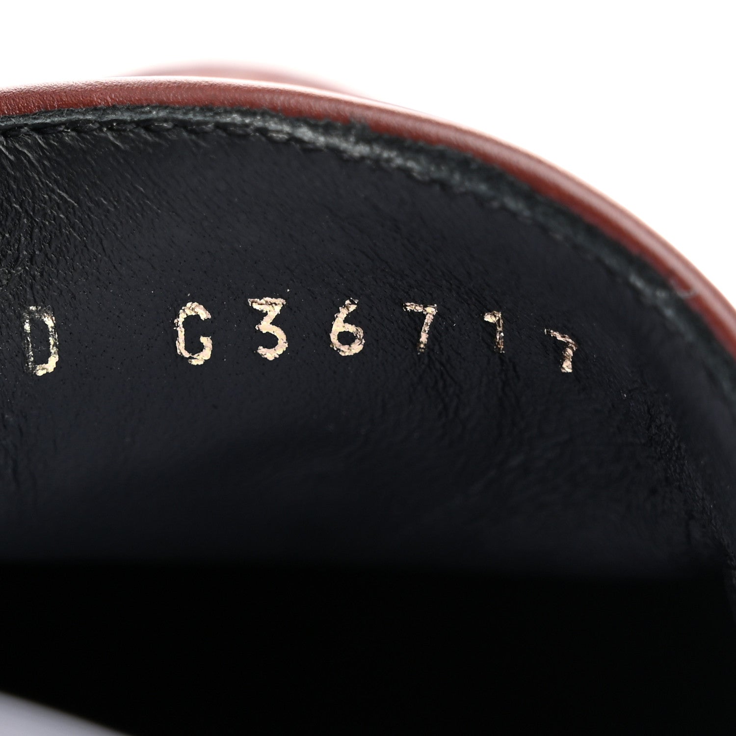 Chanel Calfskin CC Mocassin Loafers 36 Brown Black 8 of 10