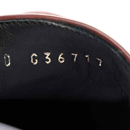 Chanel Calfskin CC Mocassin Loafers 36 Brown Black 8 of 10
