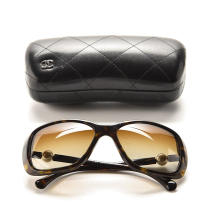 Chanel CC Pearl Sunglasses 5303-H Tortoise 9 of 9